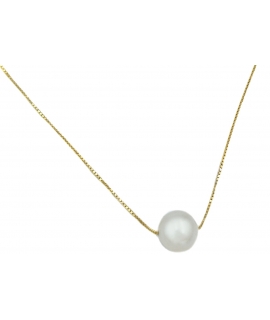 Necklace Gold K14 Pearl 8mm