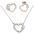 Necklace Silver "Synthetic Topaz"