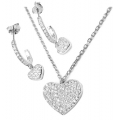 Earrings Silver "Heart"