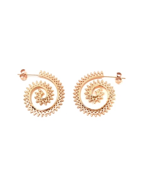 Earrings Silver Rosegold
