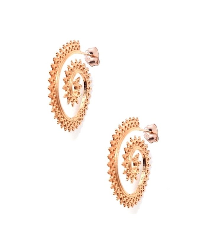 Earrings Silver Rosegold