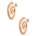 Earrings Silver Rosegold