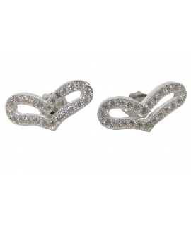 Earrings Silver 'Heart XL'