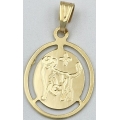 Zodiac Sign Gold K14 taurus