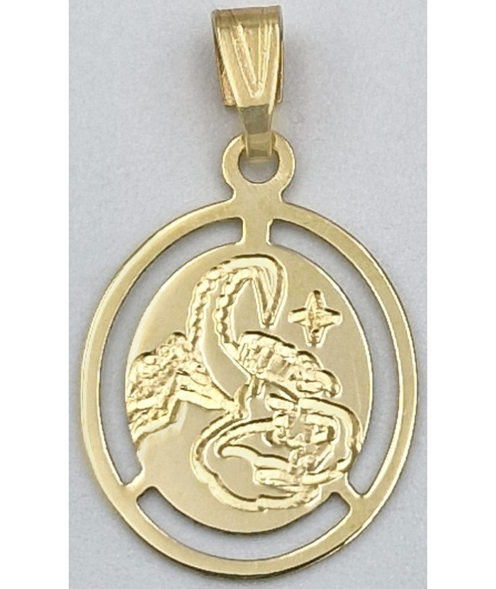 Zodiac Sign Gold K14 Scorpio