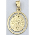 Zodiac Sign Gold K14 Aquarius