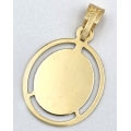 Zodiac Sign Gold K14 Gemini
