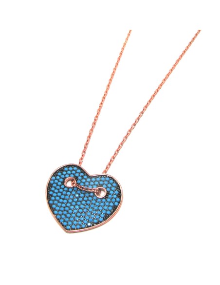 Necklace Silver 'Heart'