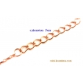 Necklace Silver "Infinity" rosegold