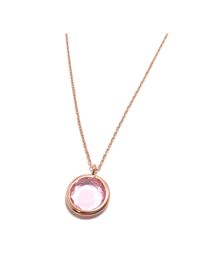 Κολιέ Ασημένιο Rosegold