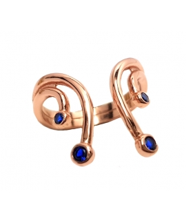 Δαχτυλίδι Ασημένιο Rosegold