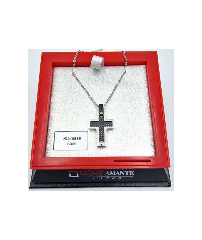 Σταυρός Ατσάλινος ROSSO AMANTE UCN063CR