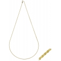 Gold Chain K14 45cm Spiga