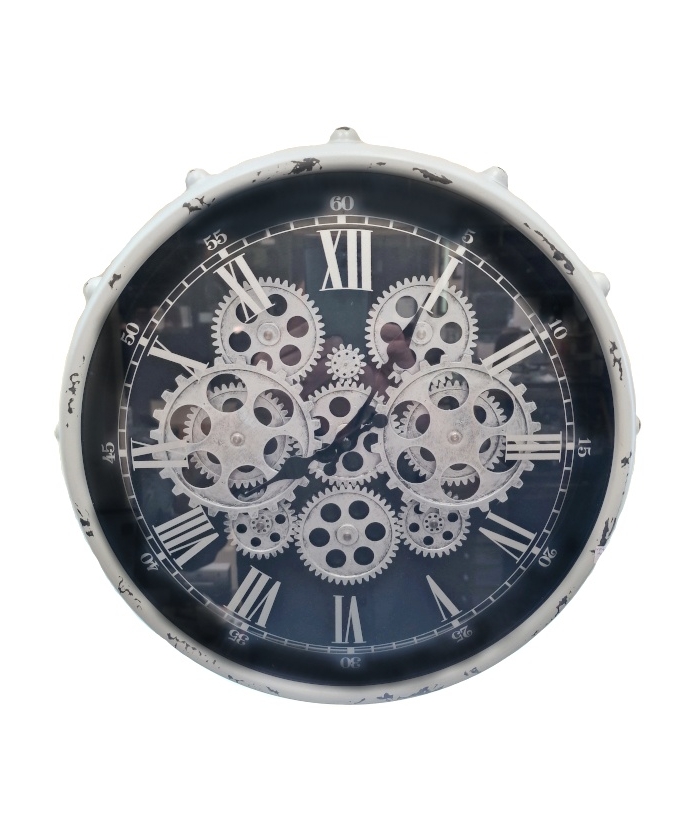 Ρολόι Τοίχου VEDETTE VP40097 Αθόρυβο Αλουμινίου 40cm Motion