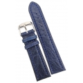 Leather Strap 22mm Blue FLUCO333