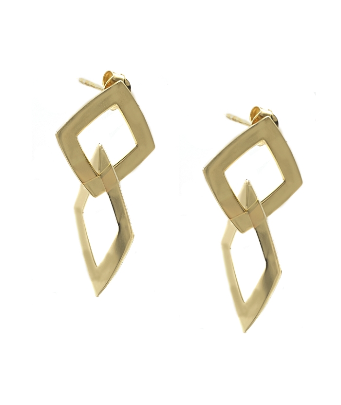 Earrings Silver ''Leaf''