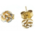 Earrings Silver "Leaf"