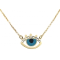 Necklace Silver 'Eye'