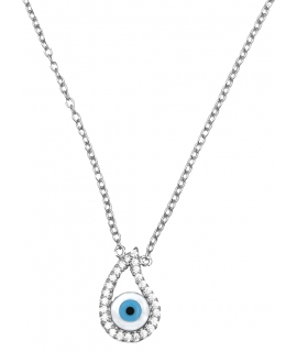 Necklace Silver 'Target' rosegold