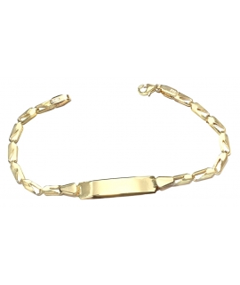 Child name Bracelet Gold 