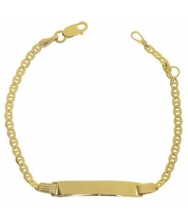 Child name Bracelet Gold 