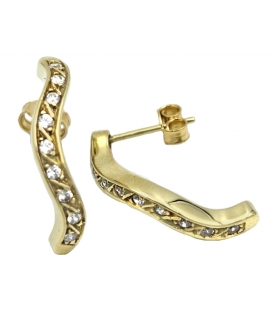 Σκουλαρίκια Χρυσά Κ14 Σειρέ Ear Climber