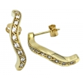 Earrings Gold "Ear climber"