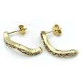 Earrings Gold "Ear climber"