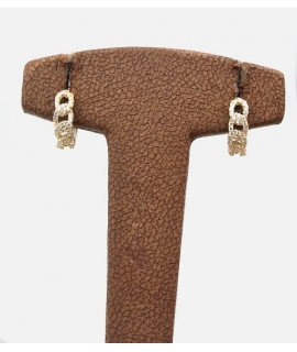 Earrings hoop gold K14 mini 10mm 2