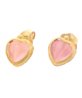Earrings children Gold 'Hearts'