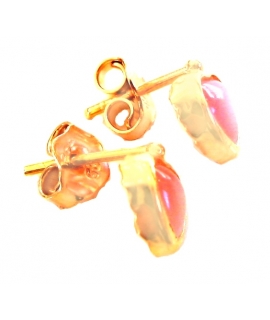 Earrings children Gold 'Hearts' 2