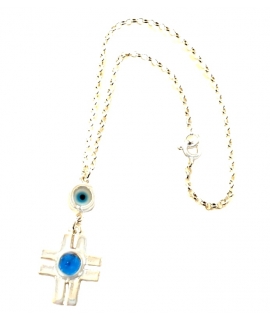 Car Amulet Silver 925° Cross 2