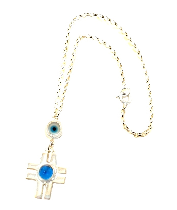 Car Amulet Silver 925° Cross