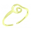 Ring Silver 925° for foot, Spira