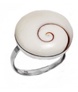 Ring Silver 925° "Eye of sea"