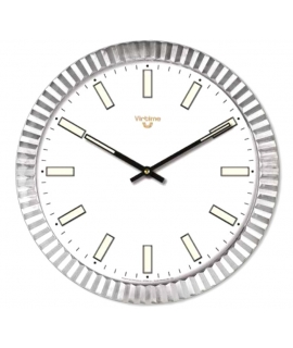 Ρολόι Τοίχου VIRTIME 1838-00 Πλαστικό 40cm