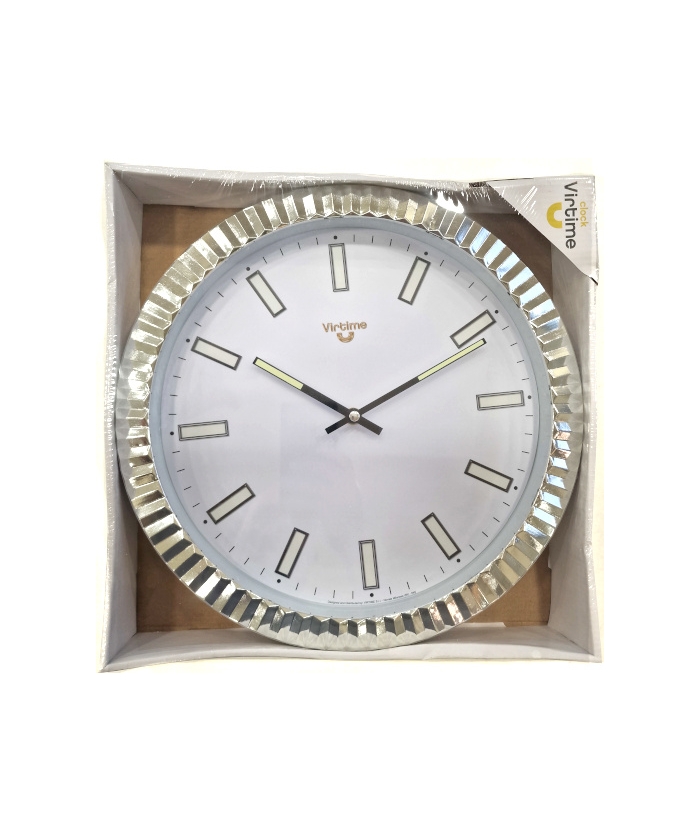 Wall Clock VIRTIME 1838-00 Plastic
