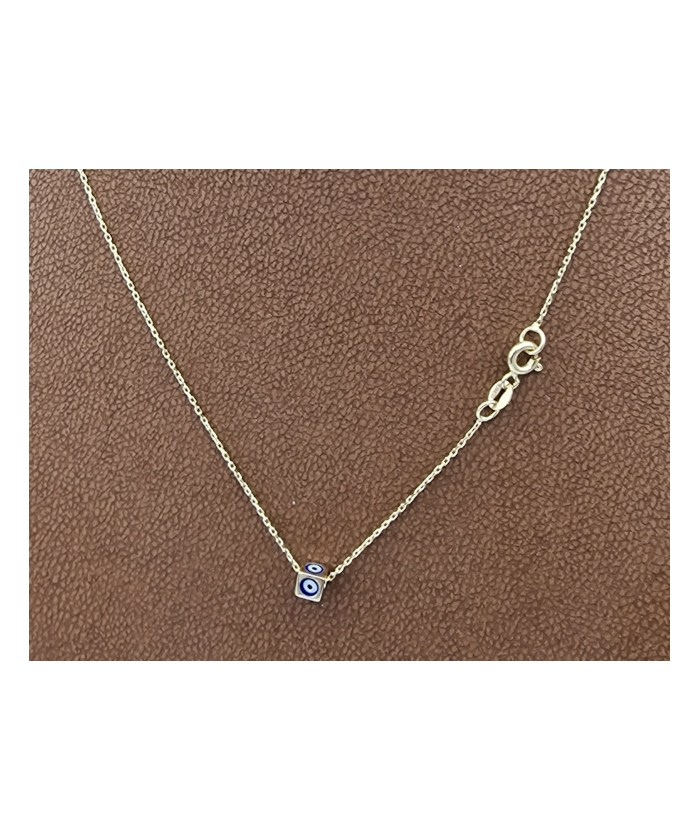 Necklace gold K14 eye 3D