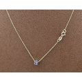Necklace gold K14 eye 3D