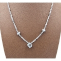 Necklace Guess Steel GUESS Steel JUBN03084JWRHT CUBE