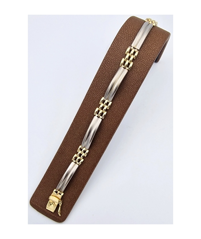 Bracelet gold K14 'full'