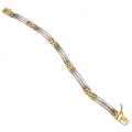 Bracelet gold K14 'full'