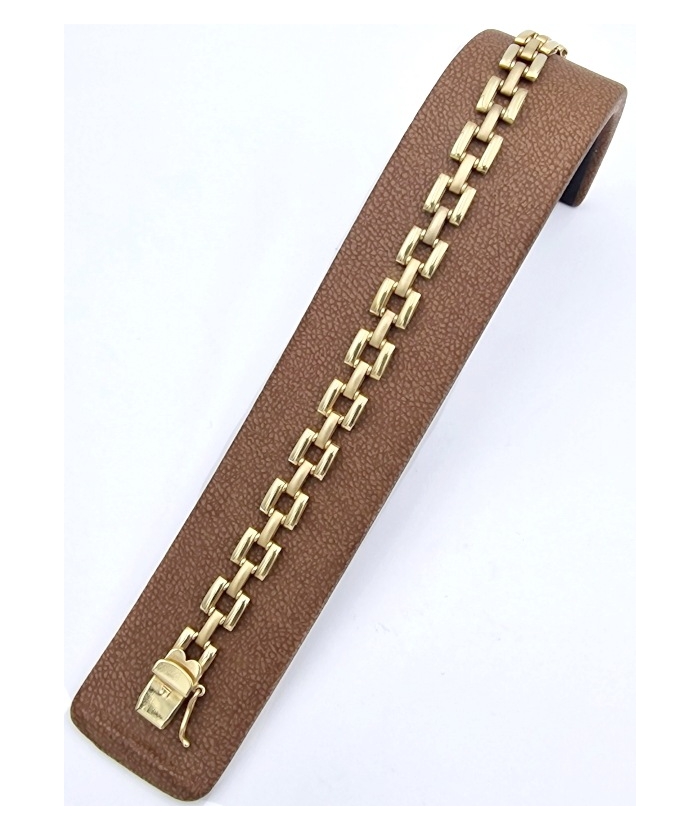 Bracelet gold K14 'full'
