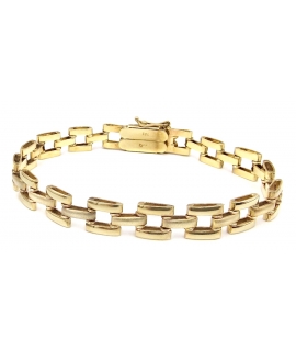 Bracelet gold K14 'full'