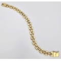 Bracelet gold K14 'full'