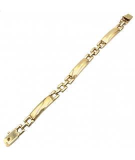 Bracelet gold K14 'full'