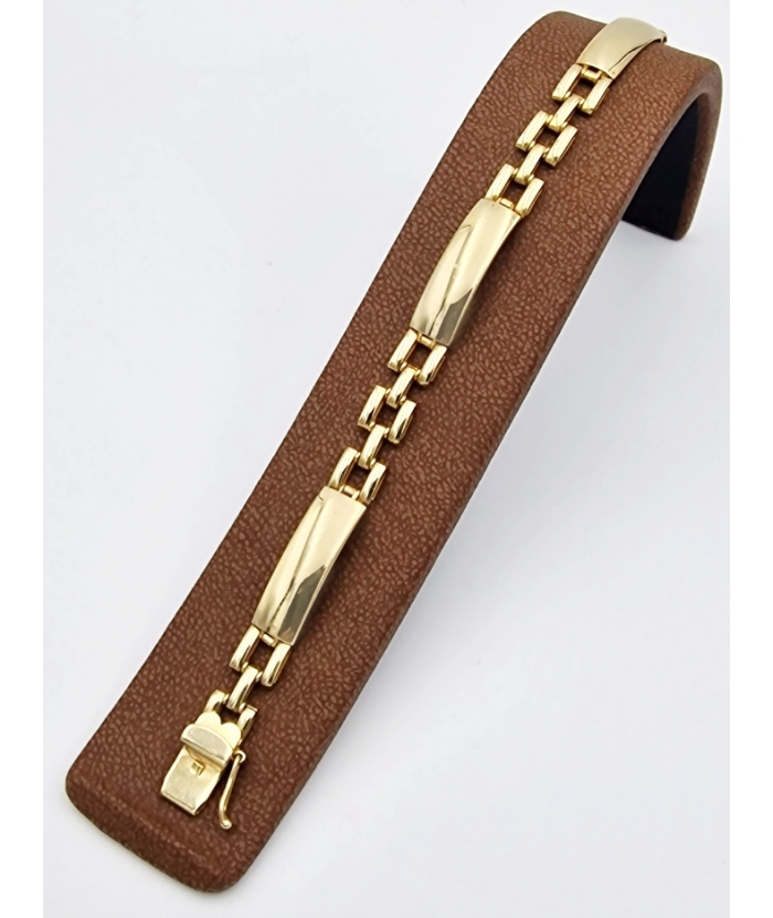 Bracelet gold K14 'full'