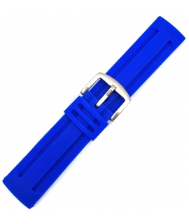 Λουράκι Καουτσούκ Navy Blue 24mm Tzevelion S135 2