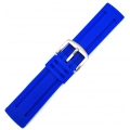 Λουράκι Καουτσούκ Navy Blue 24mm Tzevelion S135