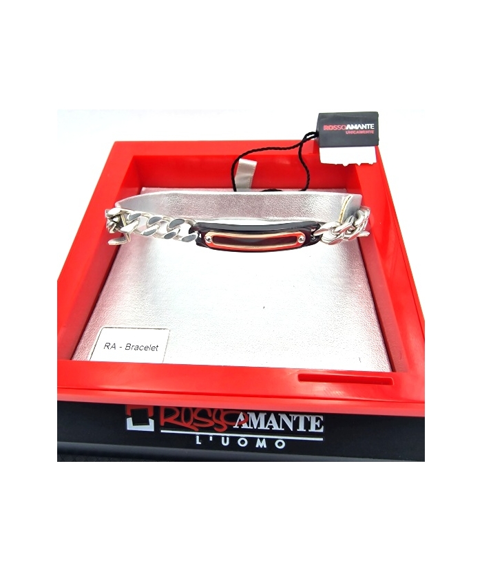 Βραχιόλι Ταυτότητα Ατσάλινο ROSSO AMANTE UBR232ND